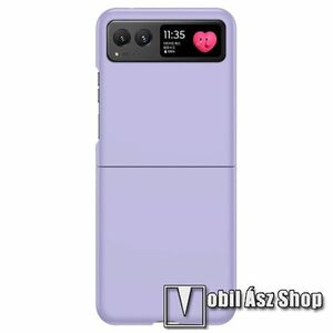 Műanyag védő tok / hátlap - LILA - MOTOROLA Razr 40 kép