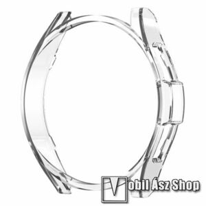 Okosóra műanyag védő tok / keret - ÁTLÁTSZÓ - SAMSUNG Galaxy Watch6 44mm (SM-R940/945) kép