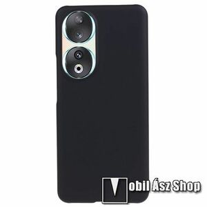 Műanyag védő tok / hátlap - Hybrid Protector - FEKETE - HUAWEI Honor 90 kép