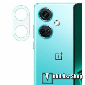 ENKAY HAT-PRINCE kamera lencsevédő üvegfólia - 1db, 9H, Arc Edges - ÁTLÁTSZÓ - OnePlus Nord CE3 5G - GYÁRI kép