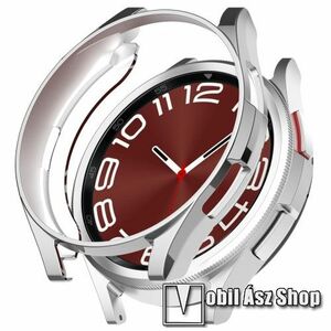 Okosóra szilikontok - GALVANIZÁLT EZÜST - SAMSUNG Galaxy Watch6 Classic 43mm (SM-R950/955) kép