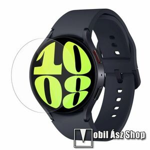 Okosóra előlap védő karcálló edzett üveg - 1db - 0.3mm, 9H, A képernyő sík részét védi - SAMSUNG Galaxy Watch6 44mm (SM-R940/945) / Watch7 44mm (SM-L310/L315) kép