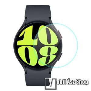 ENKAY HAT-PRINCE okosóra előlap védő karcálló edzett üveg - 1db - 0, 2 mm vékony, 9H, 2.15D, A képernyő sík részét védi - SAMSUNG Galaxy Watch6 44mm (SM-R940/945) / Watch7 44mm (SM-L310/L315) - GYÁRI kép