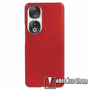 Műanyag védő tok / hátlap - Hybrid Protector - PIROS - HUAWEI Honor 90 kép