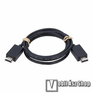 SONY PLAYSTATION 5 (PS5) HDMI-HDMI KÁBEL - v2.1, 1, 5m hosszú, 8K @60Hz, 4K @120Hz, 4K @60Hz, 2K @144Hz, HDR - FEKETE - GYÁRI kép