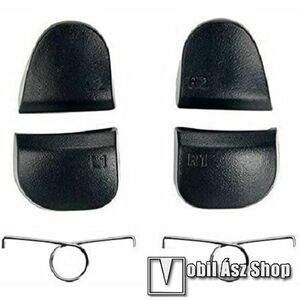 SONY Playstation 5 (PS5) V1.0 BDM-010 kontrollerekhez 4DB-OS KÜLSŐ GOMB KÉSZLET RUGÓVAL - L1/L2/R1/R2 - FEKETE - GYÁRI kép