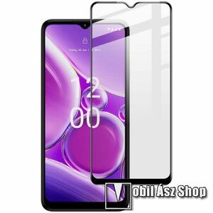 IMAK Pro+ előlap védő karcálló edzett üveg - FEKETE - 9H, A teljes felületén tapad! - A TELJES KIJELZŐT VÉDI - NOKIA G42 / G310 5G - GYÁRI kép