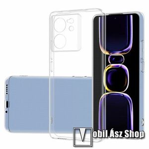 Szilikon védő tok / hátlap - ÁTLÁTSZÓ - Xiaomi 13T / 13T Pro / Redmi K60 Ultra kép