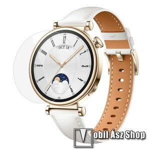 Okosóra előlap védő karcálló edzett üveg - 1db - 0.3mm, 9H, A képernyő sík részét védi - HUAWEI Watch GT 4 41mm kép