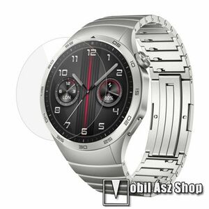 Okosóra előlap védő karcálló edzett üveg - 1db - 0.3mm, 9H, A képernyő sík részét védi - HUAWEI Watch GT 4 46mm kép