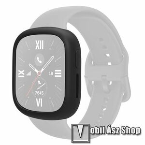 Okosóra szilikontok - FEKETE - HUAWEI Honor Watch 4 kép