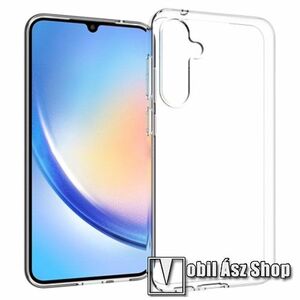 Szilikon védő tok / hátlap - ÁTLÁTSZÓ - SAMSUNG Galaxy S23 FE (SM-S711) kép