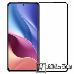 MOFI 3D előlap védő karcálló edzett üveg - FEKETE - 9H, A teljes felületén tapad - A TELJES KIJELZÕT VÉDI! - Xiaomi Redmi Note 13 / Xiaomi Redmi Note 13 Pro - GYÁRI kép