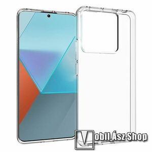Szilikon védő tok / hátlap - ÁTLÁTSZÓ - Xiaomi Redmi Note 13 Pro kép