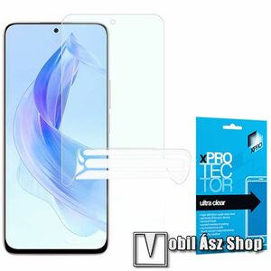 Xpro képernyővédő fólia - Clear - 1db, törlőkendővel, A képernyő sík részét védi! - HUAWEI Honor X50i / X40i / Honor 90 Lite / Play7T Pro - GYÁRI kép