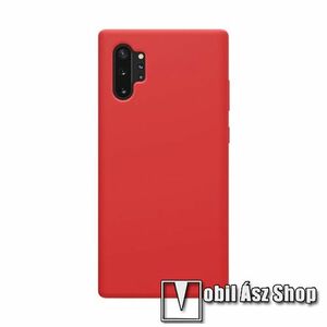 Szilikon védő tok / hátlap - PIROS - SAMSUNG Galaxy Note10 Plus (SM-N975F) / Note10 Plus 5G (SM-N976F) kép