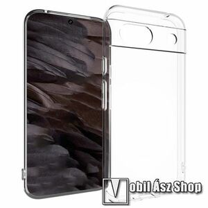 Szilikon védő tok / hátlap - ÁTLÁTSZÓ - Google Pixel 8a kép