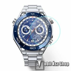 ENKAY HAT-PRINCE okosóra előlap védő karcálló edzett üveg - 1db - 0, 2 mm vékony, 9H, 2.15D, A képernyő sík részét védi - HUAWEI Watch Ultimate - GYÁRI kép