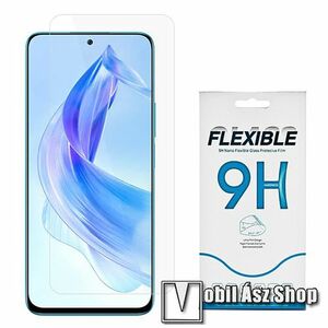 Flexible 9H Nano Glass rugalmas edzett üveg képernyővédő fólia, 0, 15 mm vékony, a képernyő sík részét védi - HUAWEI Honor X50i / X40i / Honor 90 Lite / Play7T Pro kép