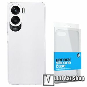 Xpro szilikon védő tok / hátlap - ULTRAVÉKONY! 0.33mm - ÁTLÁTSZÓ - HUAWEI Honor X50i / Honor 90 Lite - GYÁRI kép