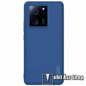 NILLKIN SUPER FROSTED PRO műanyag védő tok / hátlap - KÉK - szilikon keret, textúrált felület, erősített sarkok - ERŐS VÉDELEM! - Xiaomi Redmi K60 Ultra - GYÁRI kép