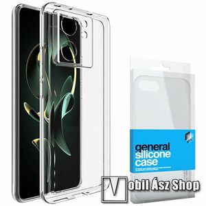 Xpro szilikon védő tok / hátlap - ULTRAVÉKONY! 0.33mm - ÁTLÁTSZÓ - Xiaomi 13T / 13T Pro / Redmi K60 Ultra kép