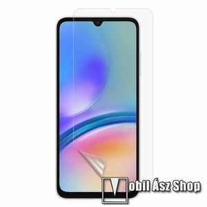Képernyővédő fólia - Ultra Clear - 1db, PET, törlőkendővel, képernyő sík részét védi - SAMSUNG Galaxy A05s (SM-A057) / Galaxy A05 (SM-A055) kép