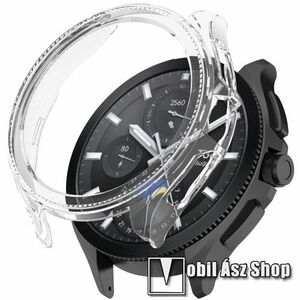 Okosóra műanyag védő tok / keret - ÁTLÁTSZÓ - Xiaomi Watch 2 Pro (M2233W1) kép