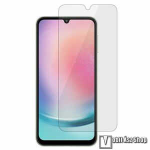Előlap védő karcálló edzett üveg - 0, 3 mm vékony, 9H, Arc Edge, A képernyő sík részét védi - SAMSUNG Galaxy A25 5G (SM-A256) / Galaxy A15 5G (SM-A156) / Galaxy A15 4G (SM-A155) kép