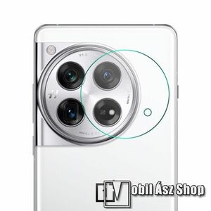 ENKAY HAT-PRINCE kamera lencsevédő üvegfólia - 1db, 9H, Arc Edges - ÁTLÁTSZÓ - OnePlus 12 - GYÁRI kép