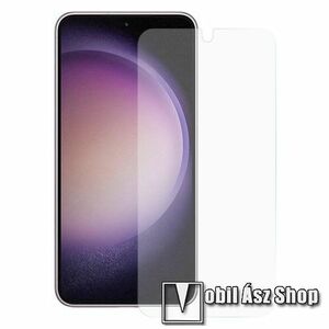 Előlap védő karcálló edzett üveg - ÁTLÁTSZÓ - 9H, a teljes felületén tapad! - A TELJES KIJELZŐT VÉDI! - SAMSUNG Galaxy S24 5G (SM-S921) kép