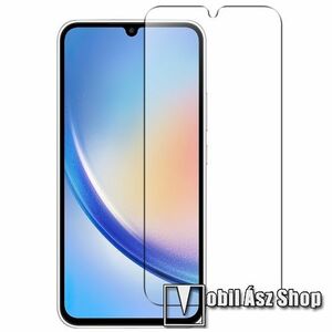 Előlap védő karcálló edzett üveg - 0, 3 mm vékony, 9H, Arc Edge, A képernyő sík részét védi - SAMSUNG Galaxy A35 5G / Galaxy A55 5G kép