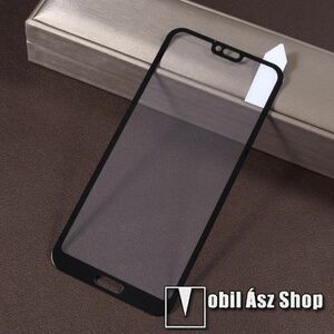 RURIHAI 3D előlap védő karcálló edzett üveg, 0.26mm - FEKETE - A TELJES KIJELZŐT VÉDI! - HUAWEI Honor 10 - GYÁRI kép