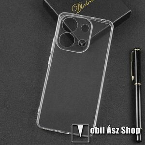 Szilikon védő tok / hátlap - ÁTLÁTSZÓ - kamerasziget védelemmel - Xiaomi Redmi Note 13 5G / Note 13 5G (China) kép