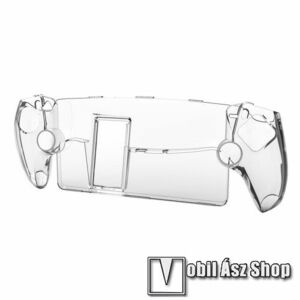 KJH műanyag védőtok SONY PlayStation Portal / PS Portal-hoz - kitámasztható, asztali tartó funkció - ÁTLÁTSZÓ kép