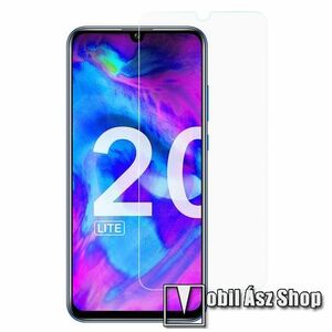 Előlap védő karcálló edzett üveg - 0, 3 mm vékony, 9H, Arc Edge, A képernyő sík részét védi - HUAWEI P Smart Plus (2019) / HUAWEI Honor 10i / HUAWEI Enjoy 9s / HUAWEI nova 4 lite / HUAWEI Honor 20i / HUAWEI Honor 20 lite kép