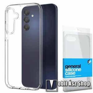 Xpro szilikon védő tok / hátlap - ULTRAVÉKONY! 0.33mm - ÁTLÁTSZÓ - SAMSUNG Galaxy A15 5G (SM-A156) / Galaxy A15 4G (SM-A155) - GYÁRI kép