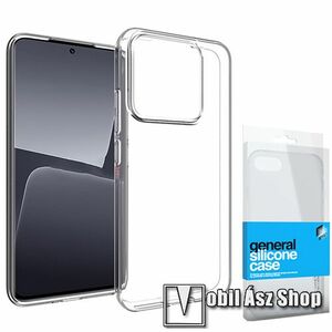 Xpro szilikon védő tok / hátlap - ULTRAVÉKONY! 0.33mm - ÁTLÁTSZÓ - Xiaomi 14 Pro - GYÁRI kép