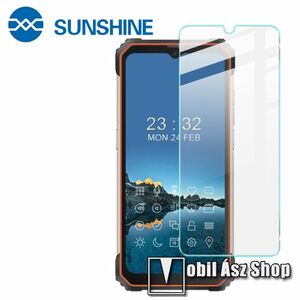 SUNSHINE Flexible Nano Glass rugalmas edzett üveg képernyővédő - 1db, Ultra Clear, 7H, A képernyő sík részét védi - Doogee S68 Pro - GYÁRI kép