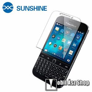SUNSHINE Flexible Nano Glass rugalmas edzett üveg képernyővédő - 1db, Ultra Clear, 7H, A képernyő sík részét védi - BLACKBERRY Q20 Classic - GYÁRI kép