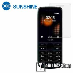 SUNSHINE Hydrogel TPU képernyővédő fólia - Ultra Clear, ÖNREGENERÁLÓ! - 1db - NOKIA 3310 4G (2018, 2017) - GYÁRI kép