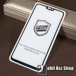 RURIHAI 3D előlap védő karcálló edzett üveg - FEKETE - 0.26mm, 9H, A teljes képernyőt védi, a teljes felületén tapad - OnePlus 6 - GYÁRI kép