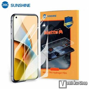 SUNSHINE Hydrogel TPU képernyővédő fólia - Anti-Glare, MATT! - 1db - SAMSUNG Galaxy J6 Plus (SM-J610F) - GYÁRI kép