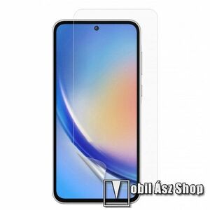 Képernyővédő fólia - Anti-glare - MATT! - 1db, törlőkendővel, A képernyő sík részét védi - SAMSUNG Galaxy A35 5G (SM-A356) kép