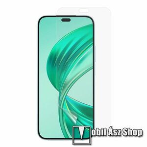 Képernyővédő fólia - Ultra Clear - 1db, törlőkendővel, A képernyő sík részét védi - HUAWEI Honor X8b kép