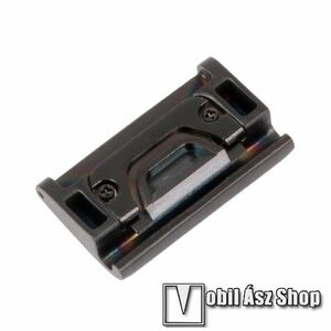 Okosóra fém csatlakozó / átalakító - 2db / 1 pár, 23mm-es szíjakkal használható, 26mm-es QUICKFIT csatlakkozó - FEKETE - Garmin fenix 5 / Fenix 5 Plus / Forerunner 935 / Forerunner 945 / Approach S60 / 7X / Tactix Delta / Tactix 7 Pro kép