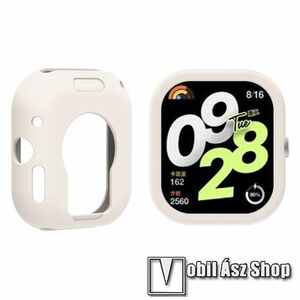 Okosóra szilikontok - BÉZS - Xiaomi Redmi Watch 4 kép