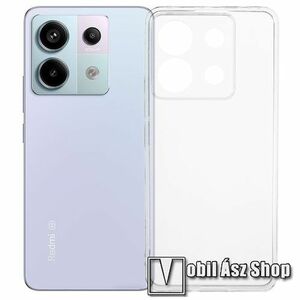 Szilikon védő tok / hátlap - ÁTLÁTSZÓ - Xiaomi Redmi Note 13 Pro 5G / Poco X6 5G kép
