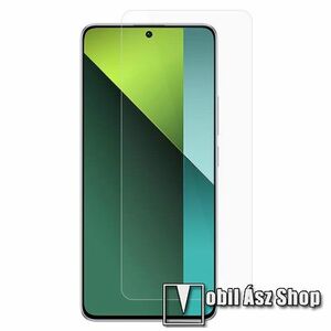 Előlap védő karcálló edzett üveg - 0, 3 mm vékony, 9H, Arc Edge, A képernyő sík részét védi - Xiaomi Redmi Note 13 5G / 13 Pro 4G / 13 Pro 5G / Poco X6 5G / Poco M6 Pro 4G kép