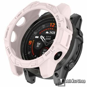 Garmin Forerunner 165, 165 Music, Okosóra szilikontok, Keret, Bumper, Átlátszó kép